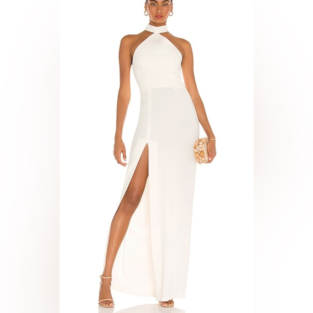 Amanda Uprichard queen gown in ivory size L.